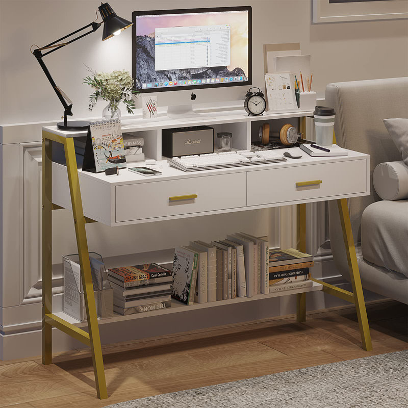 White desk office max 2025